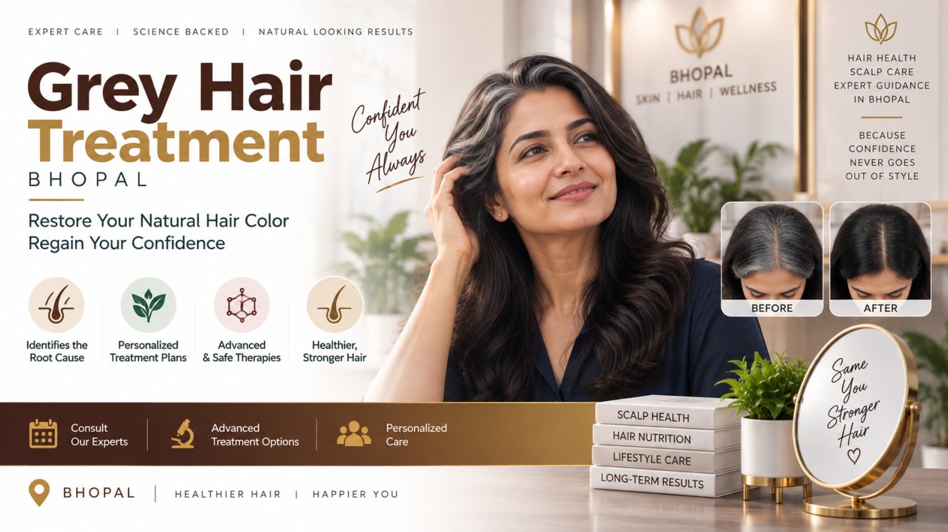 Grey Hair Treatment Bhopal